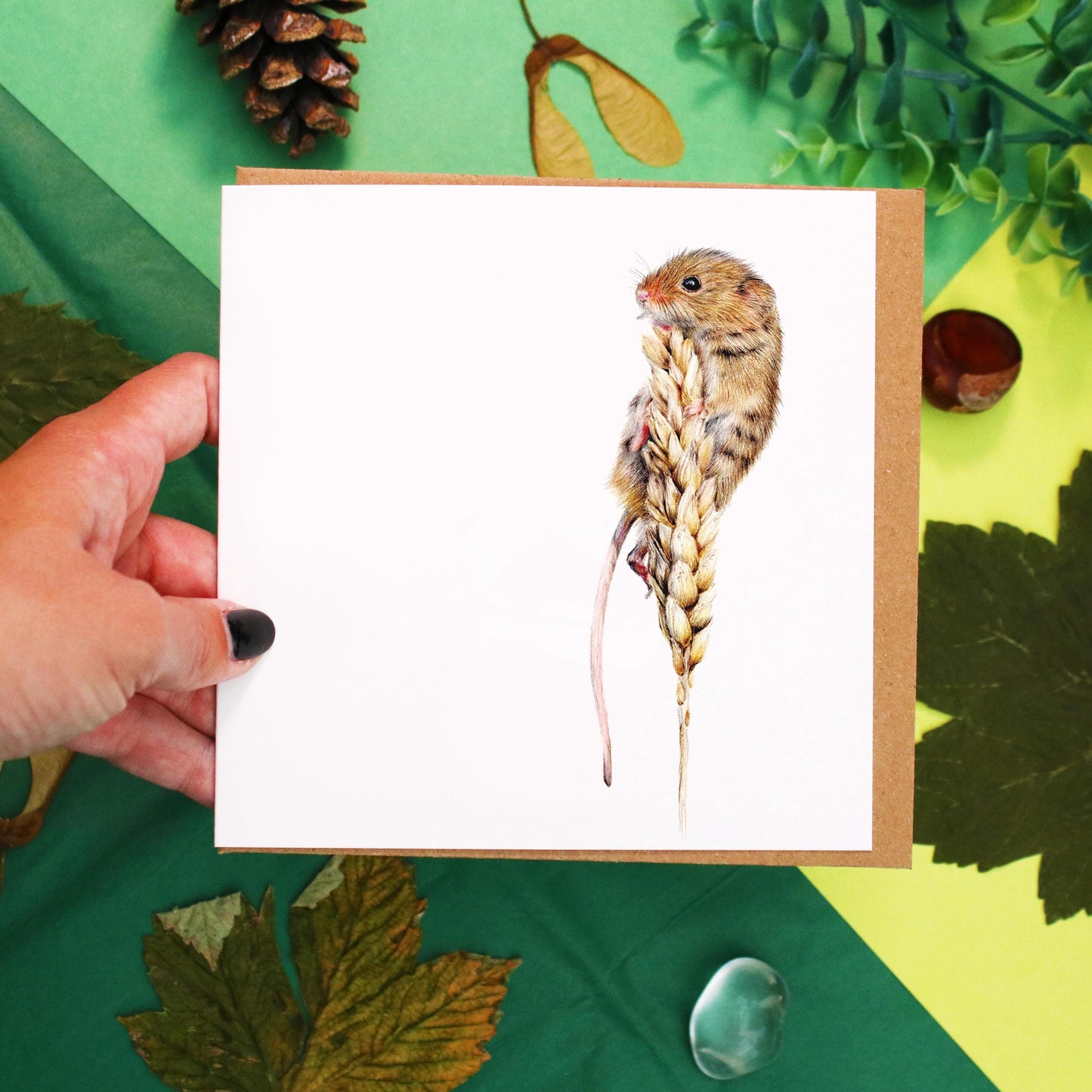 Harvest Mouse Card