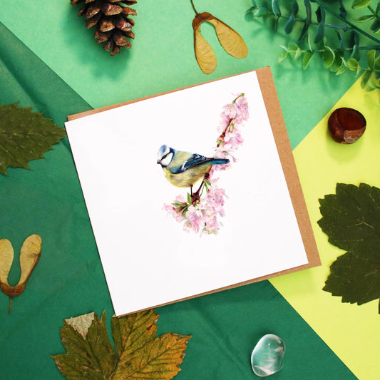Blue Tit Card