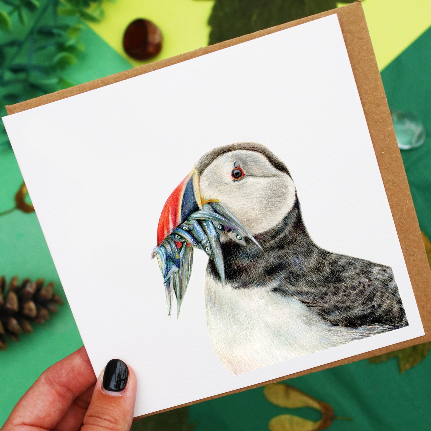 Puffin Card