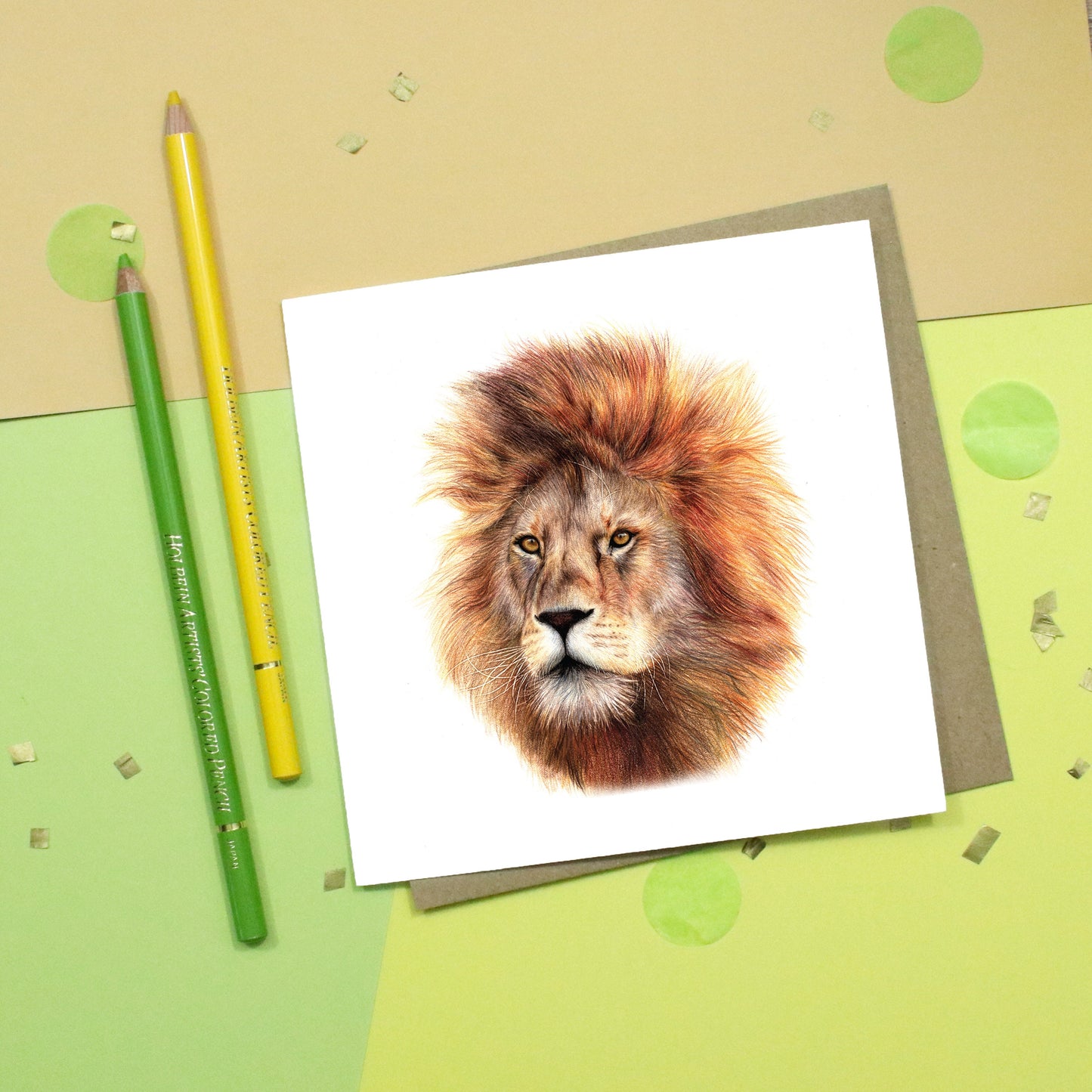 Lion Card
