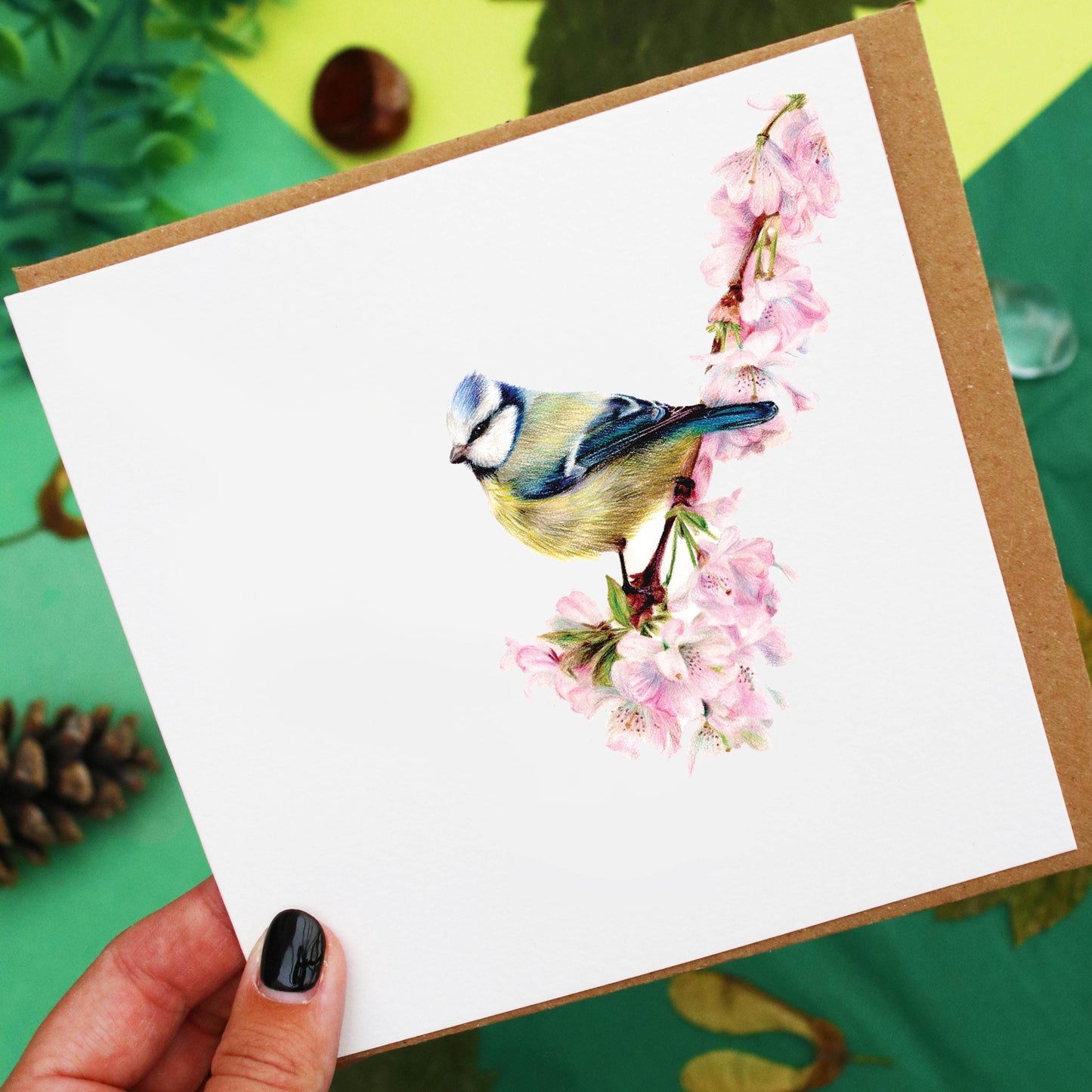 Blue Tit Card
