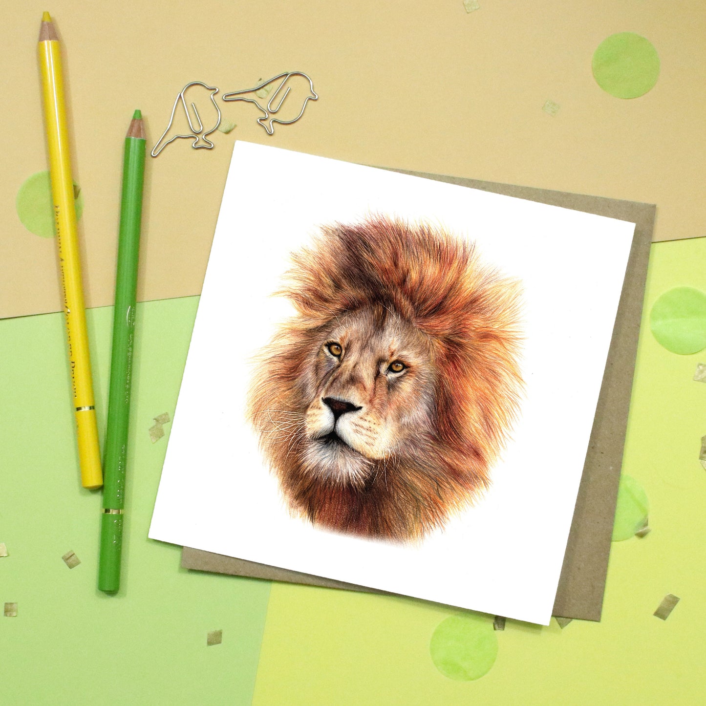 Lion Card